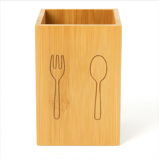Wooden Spoon Holder