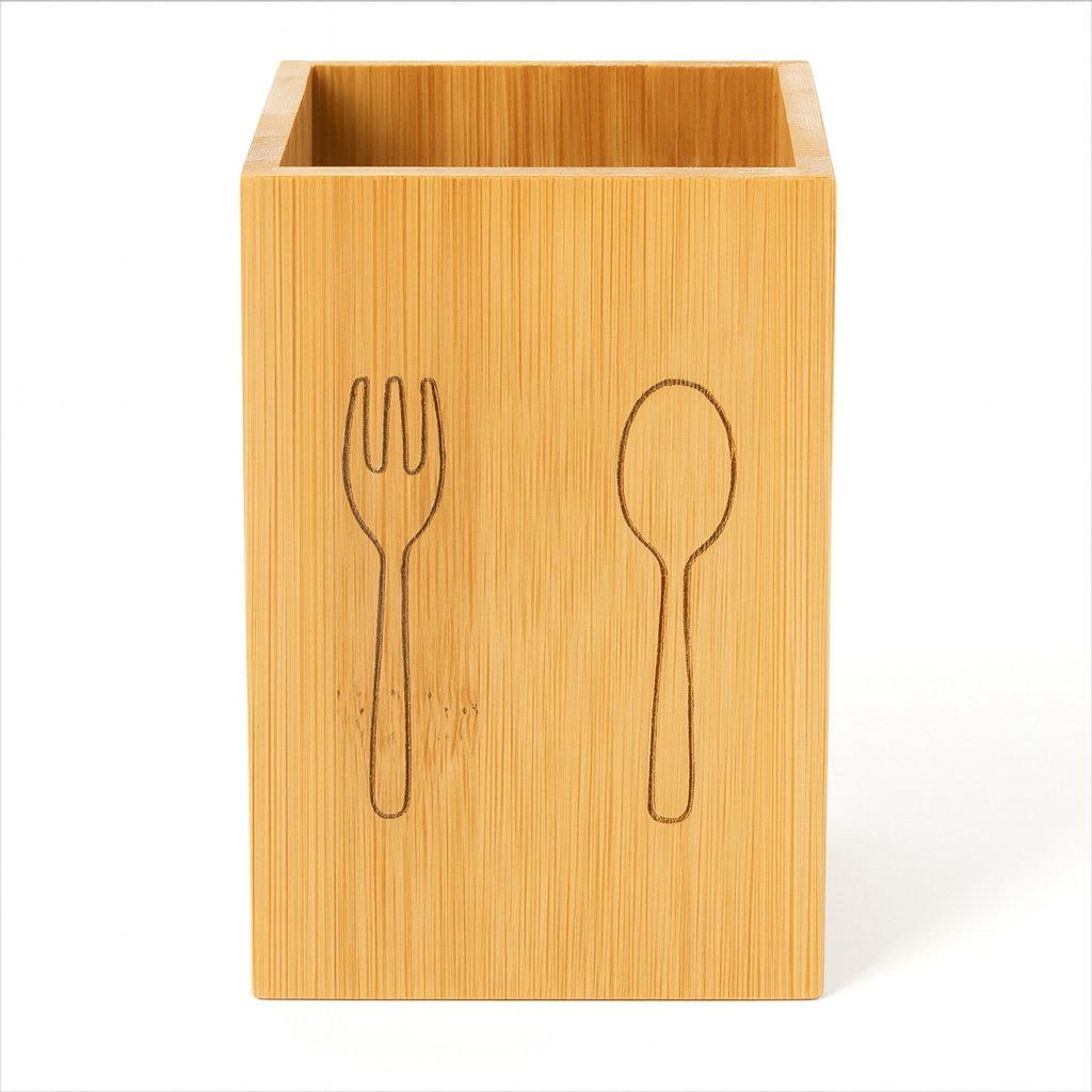 Wooden Spoon Holder