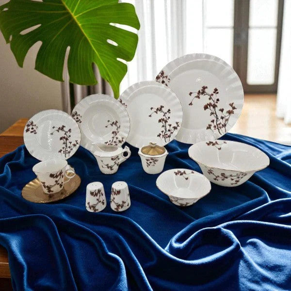 44-Piece Luxury Ceramic Dinner Set