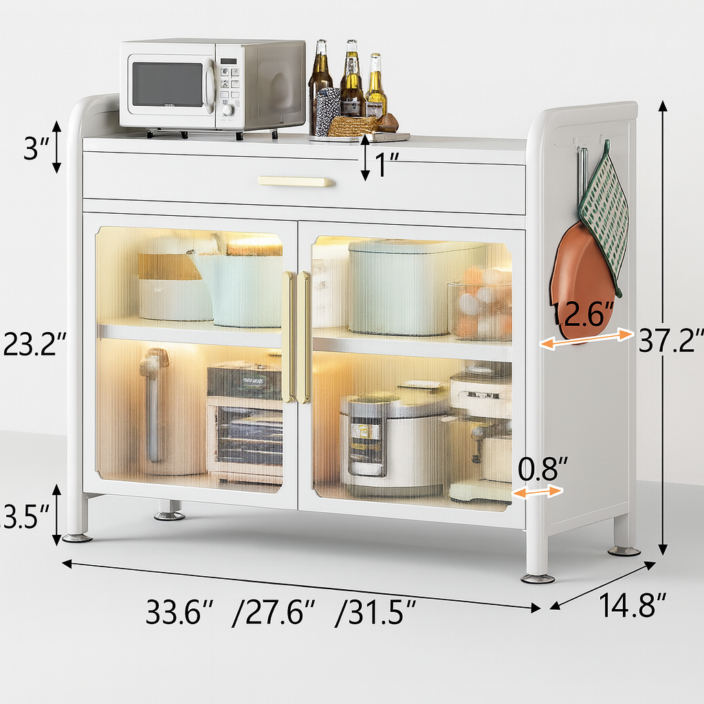 Binca Luxury Counter Cabinet