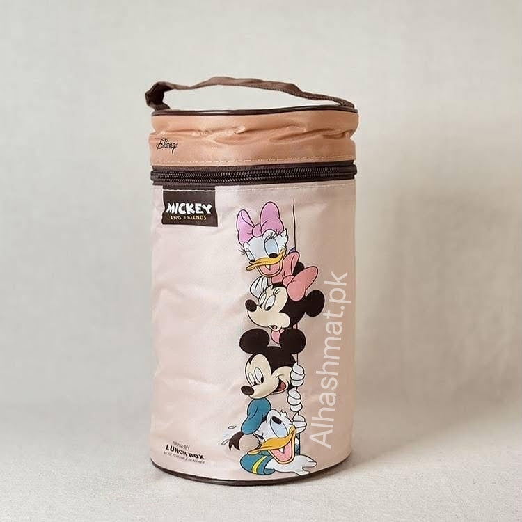 Disney Mickey & Friends Lunch Box Set with Insulated Carry Bag