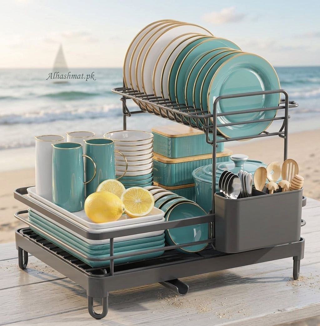 Dish Drying Rack Double Layer By Haus Roland