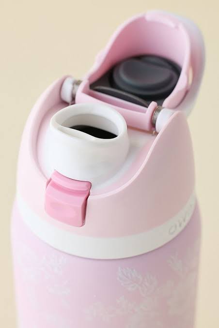 Owala Pink Ribbon Toile