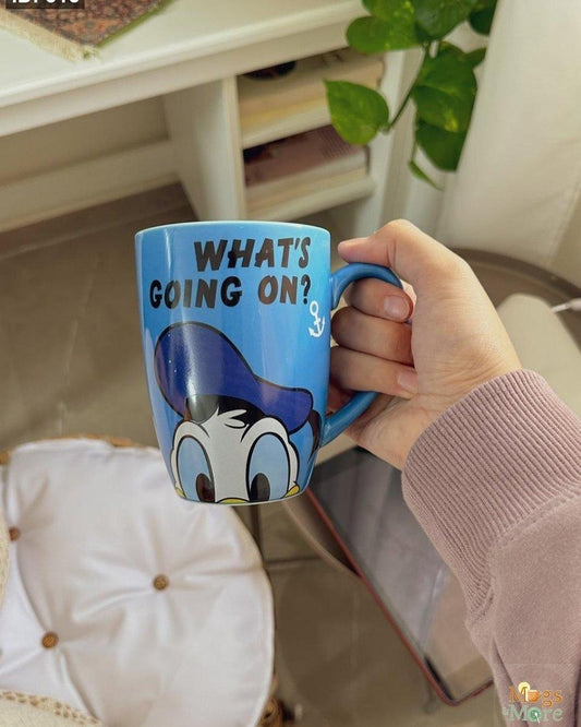 Donald Duck Inspired Blue Mug