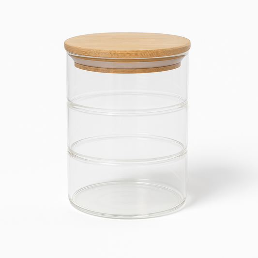 3 Layer Premium Glass Food Container