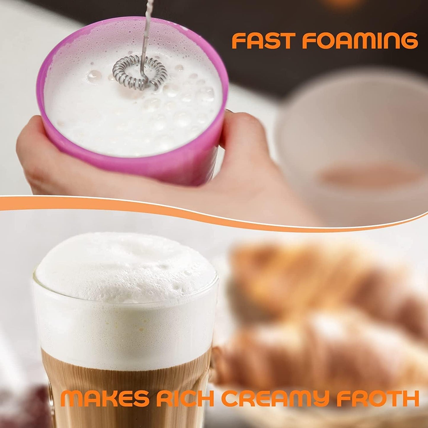Café-Style Coffee Foam Maker