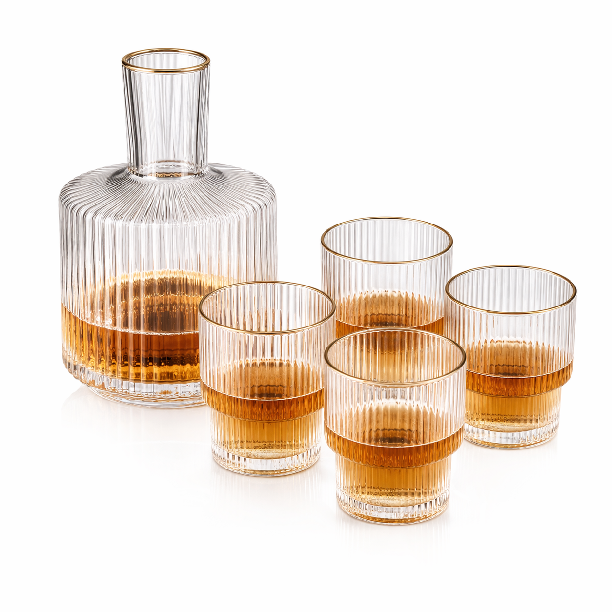 Luxury Decanter Set Of 5 PCS