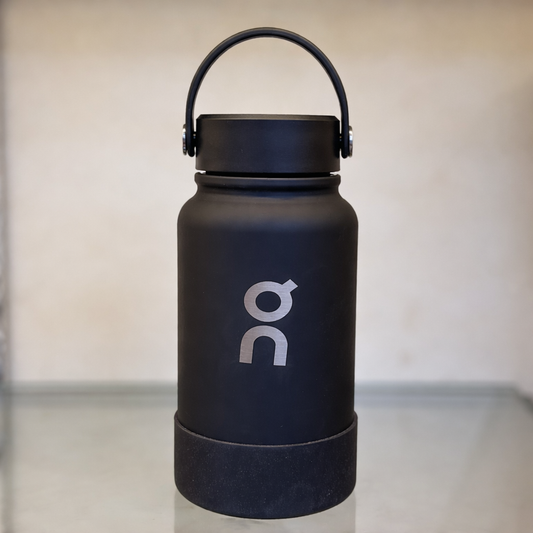 ON Water Bottle 700ML – Matte Black Edition (Luxury Signature Style)