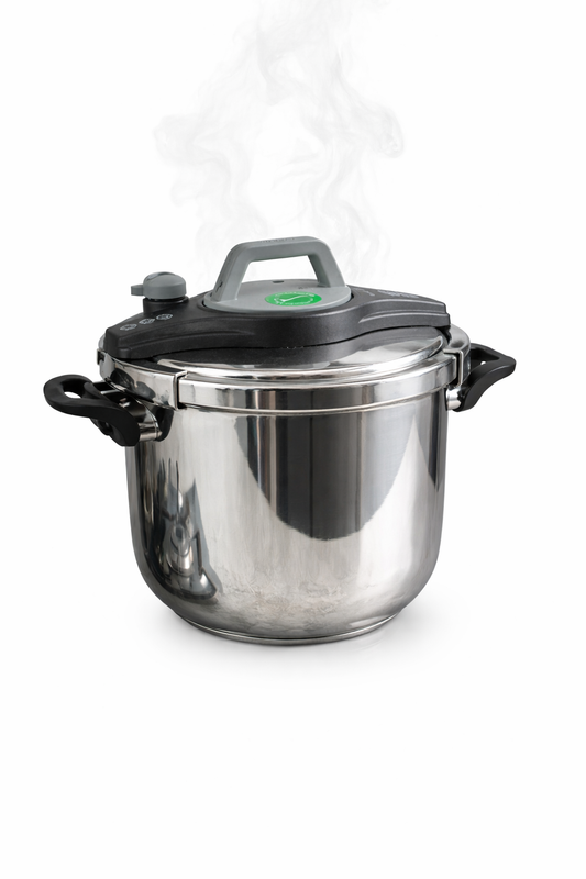 Falez Pressure Cooker – Black Color | 7 Liter Heavy-Duty Cooker