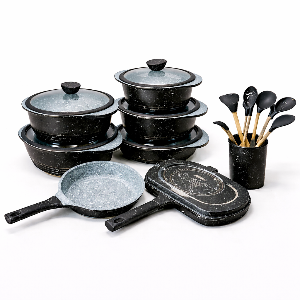 Granite Cookware Set – 22pcs