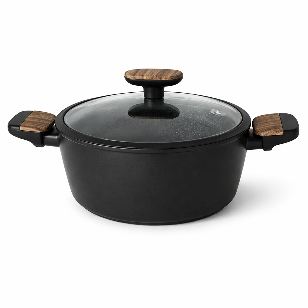 Marble Nonstick Cookware Loose – 22–28cm