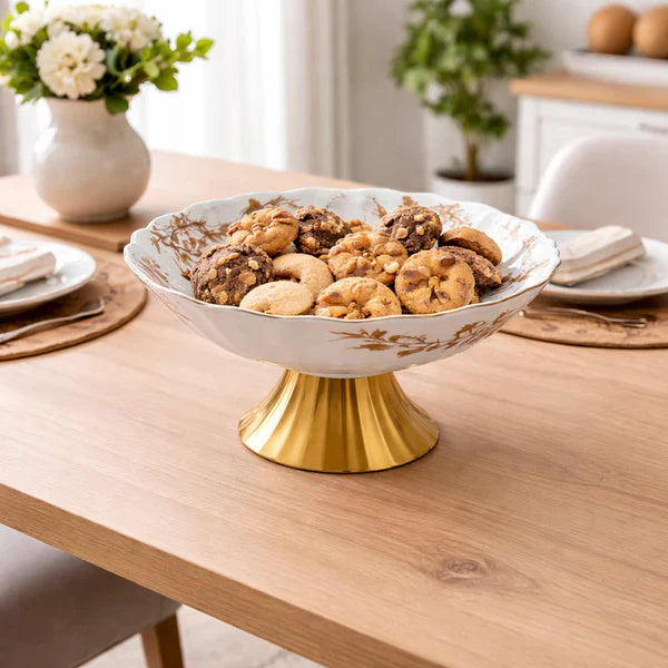 Angela 14" Luxury Ceramic Serving Bowl