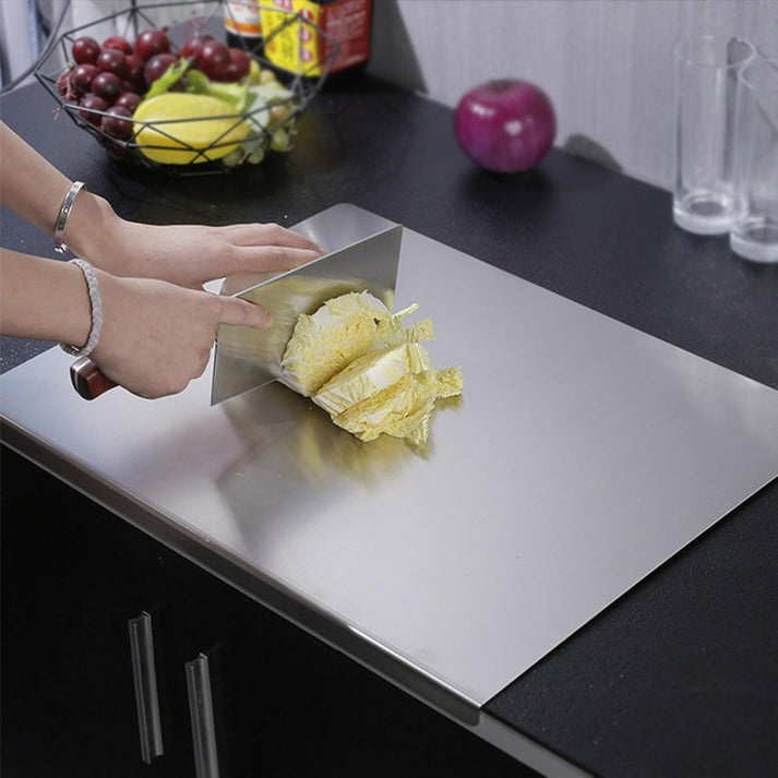 Stainless Steel Cutting Board Multipurpose Kitchen Board