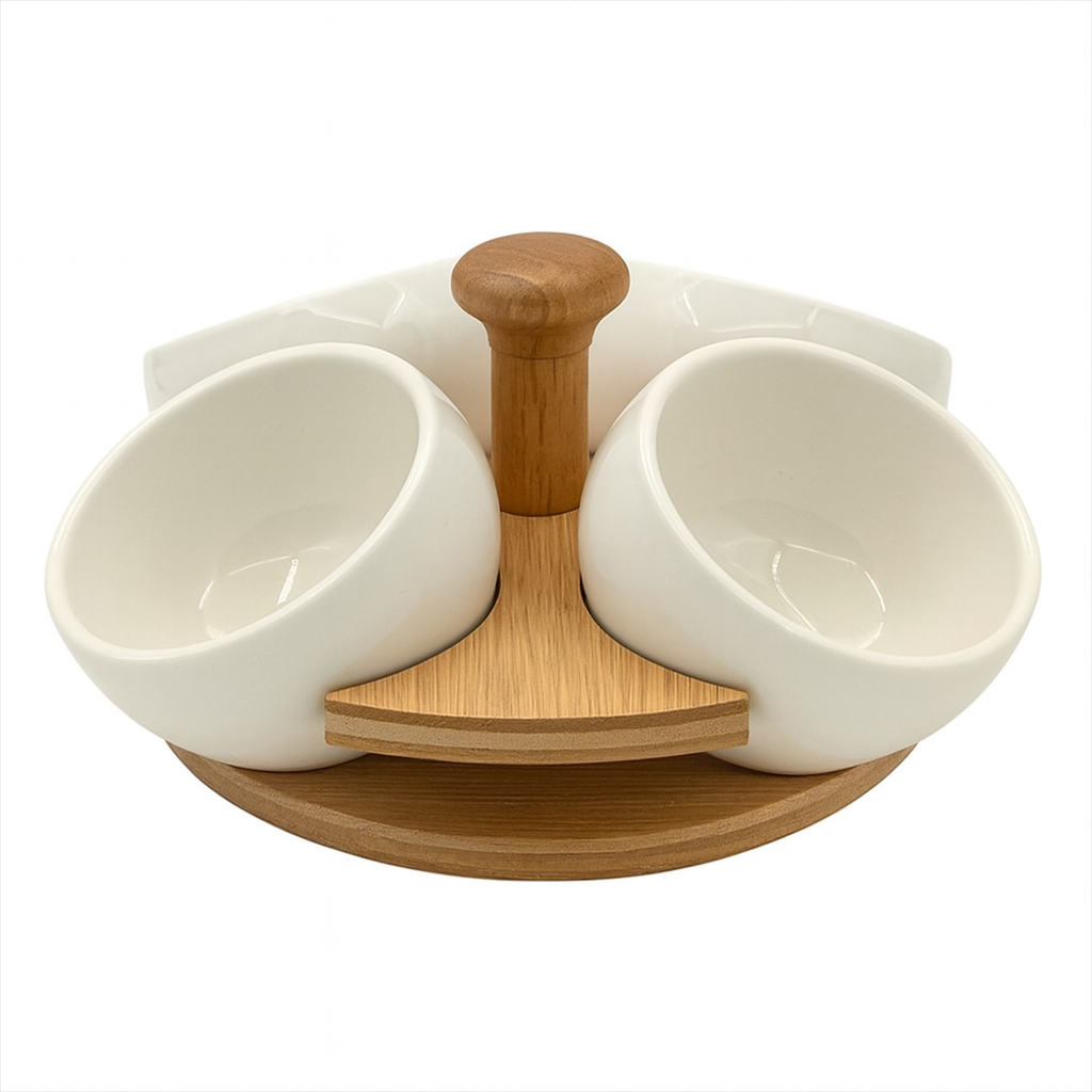 Ceramic Luxury Condiment Bowl Set - 4 PCS
