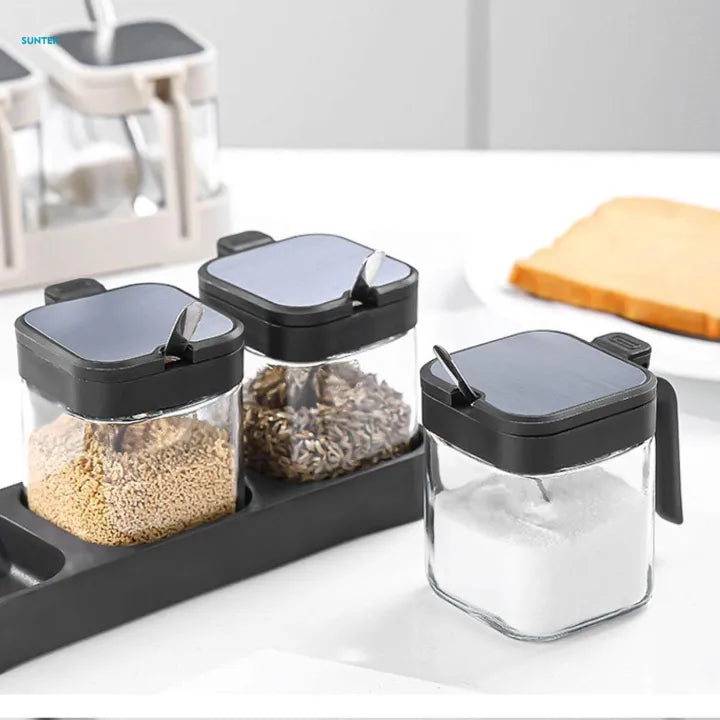 Set Of 3 PCS Seasoning Spice Organizer