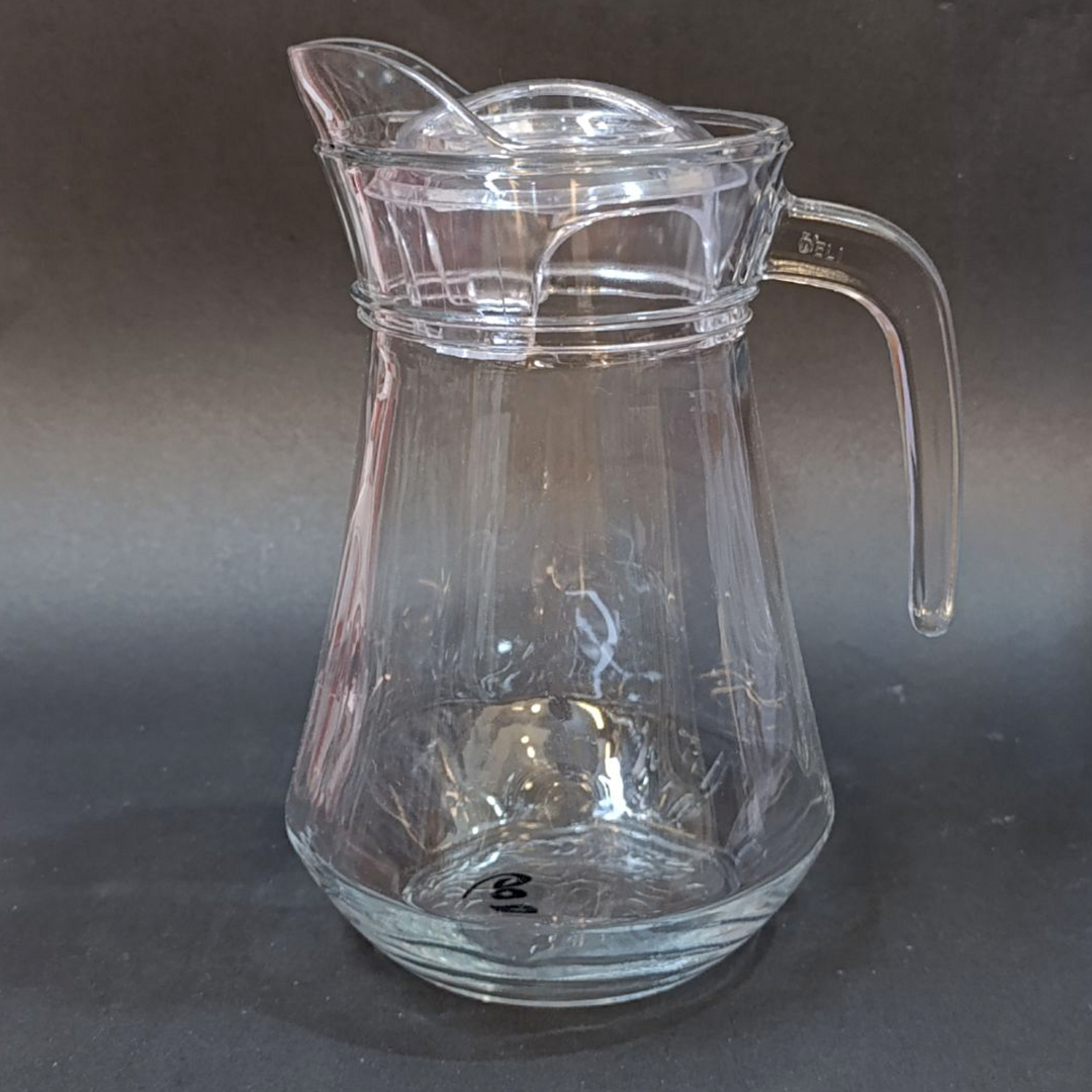 Transparent Glass Jug 1.3 Liter