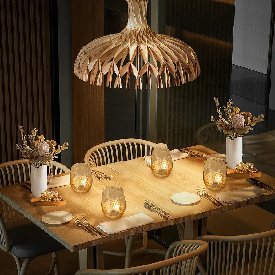 Luxurious High Quality Stemless Wine Glass With Honeycomb Motif