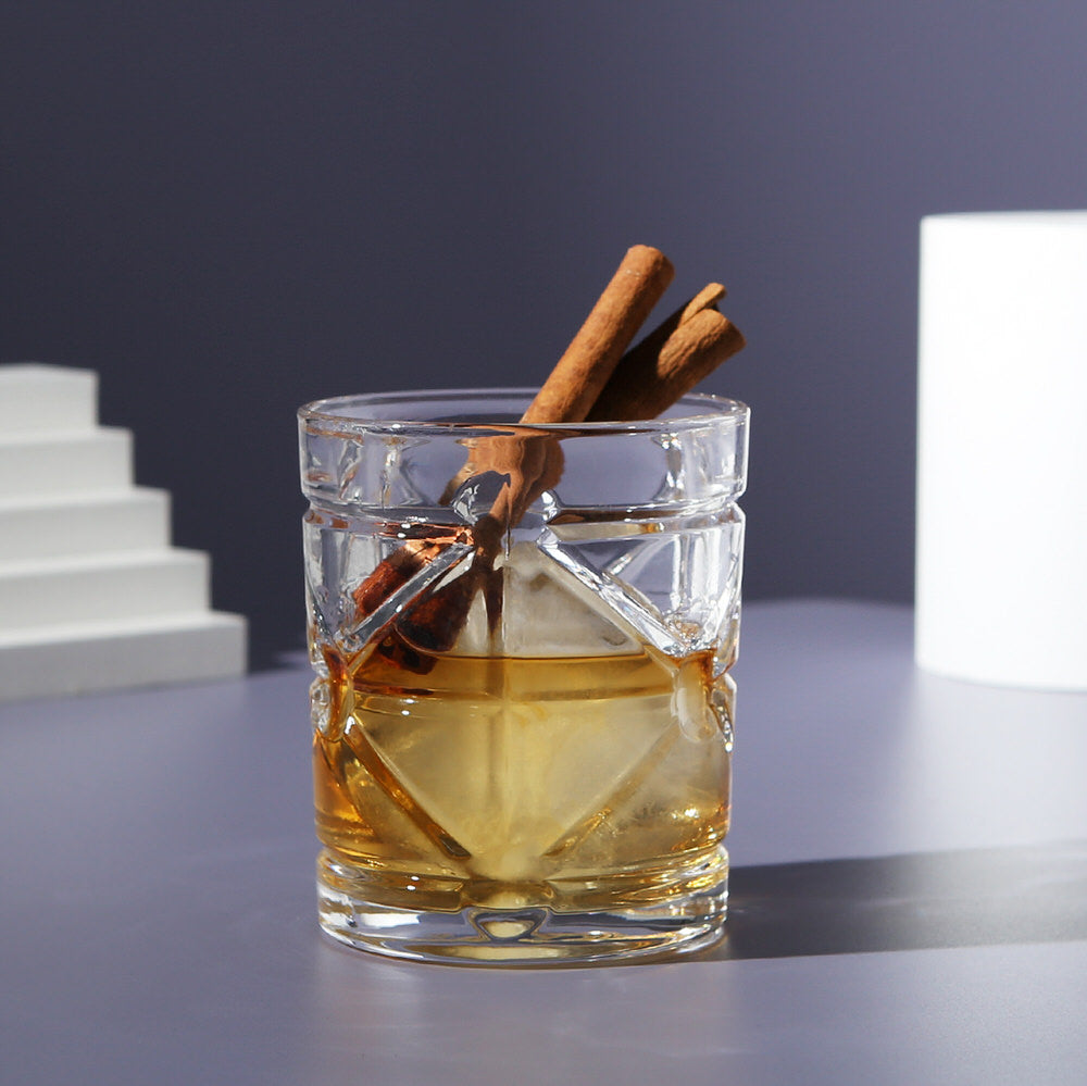 Textured Drinking Glass Set Of 6 Pieces 340ML