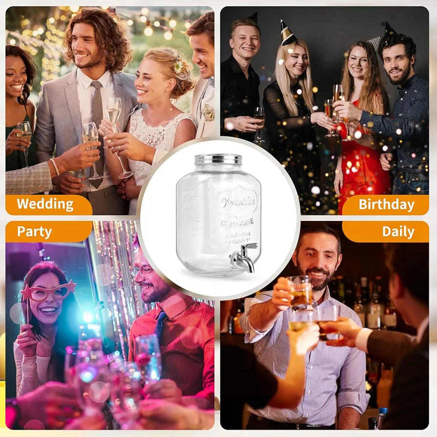 1 Gallon Juice, Cocktail Dispenser