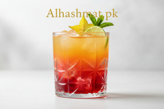 Textured Transparent Glass For Water & Other Beverages 340ML 6 Pieces