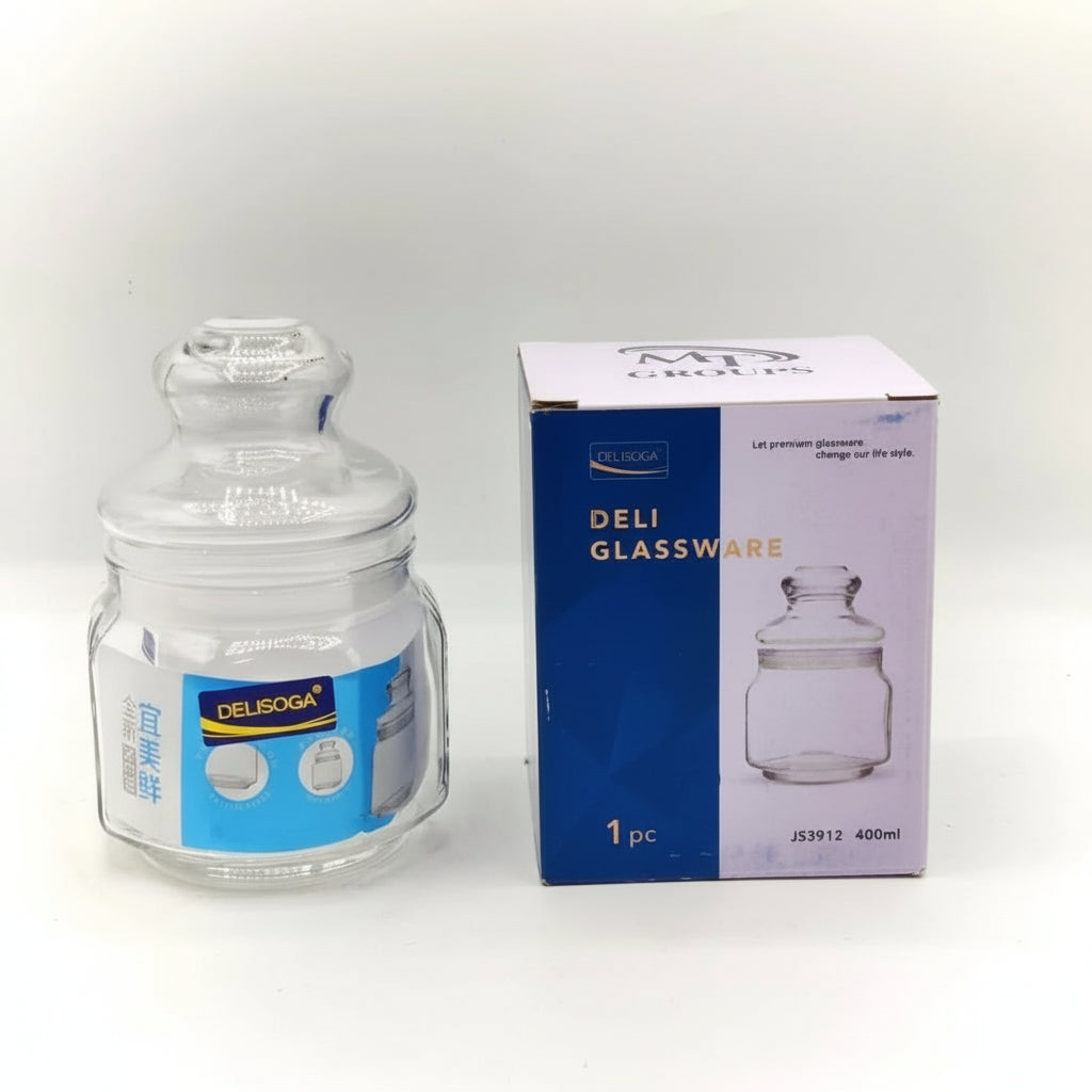 Multi Purpose Glass Jar