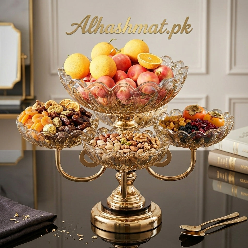 Dried Fruit, Chocolates, Fruits, Revolving Tray