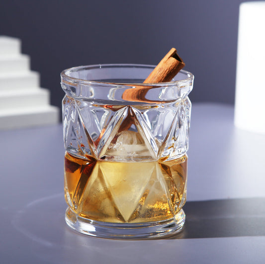 Textured Drinking Glass Set Of 6 Pieces 340ML