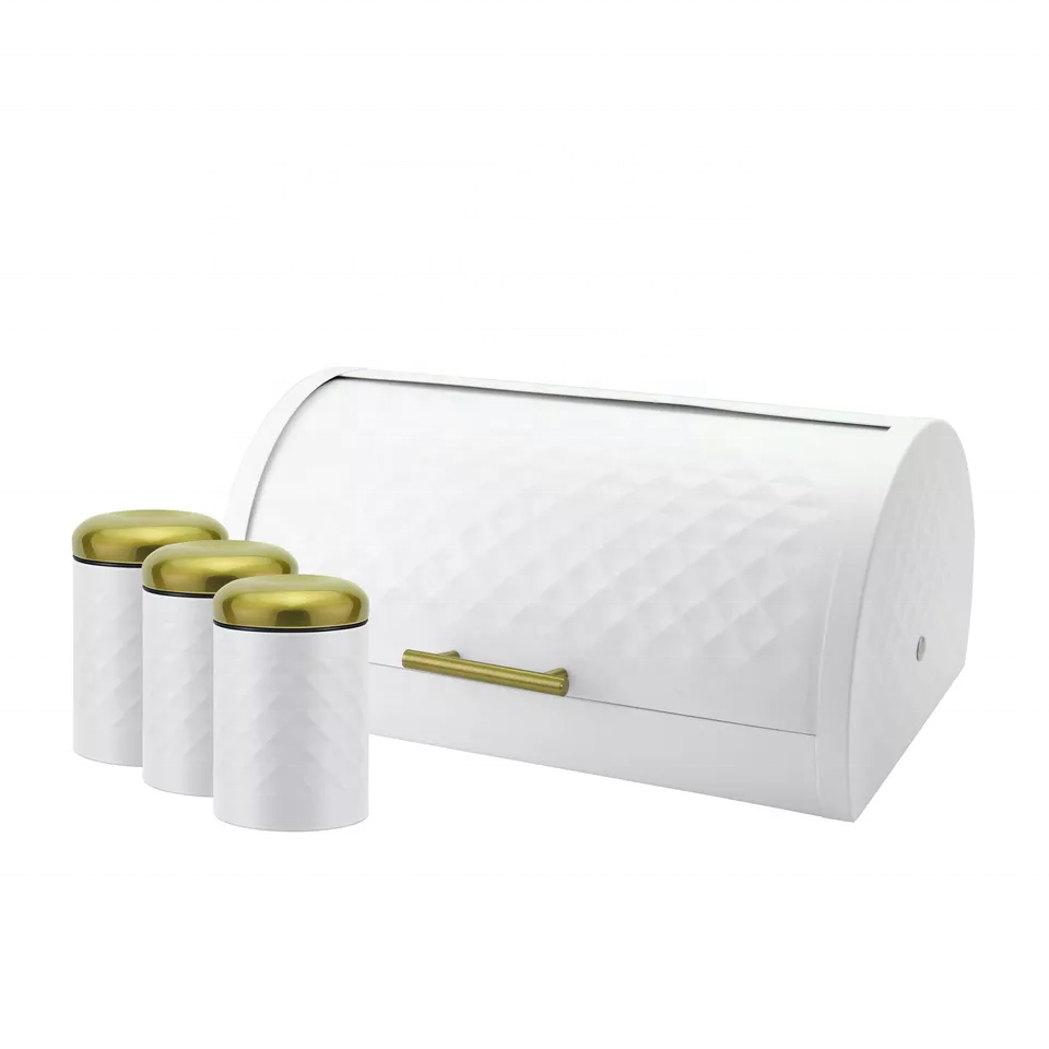 Haus Roland Breadbox With Jars