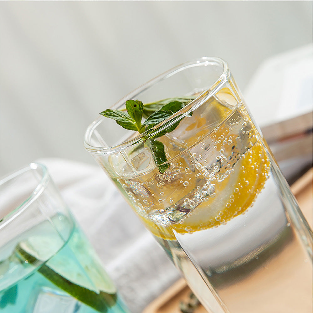 Soda, Lime, Juice, Cocktail Glass 315 ML 6 Piece Set