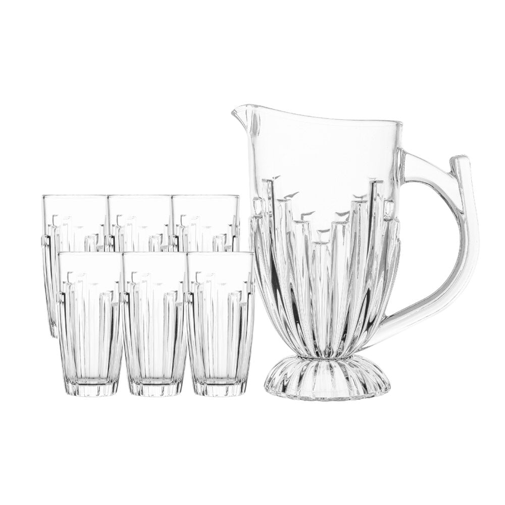 Jug & Glass Set Of 7 PCS