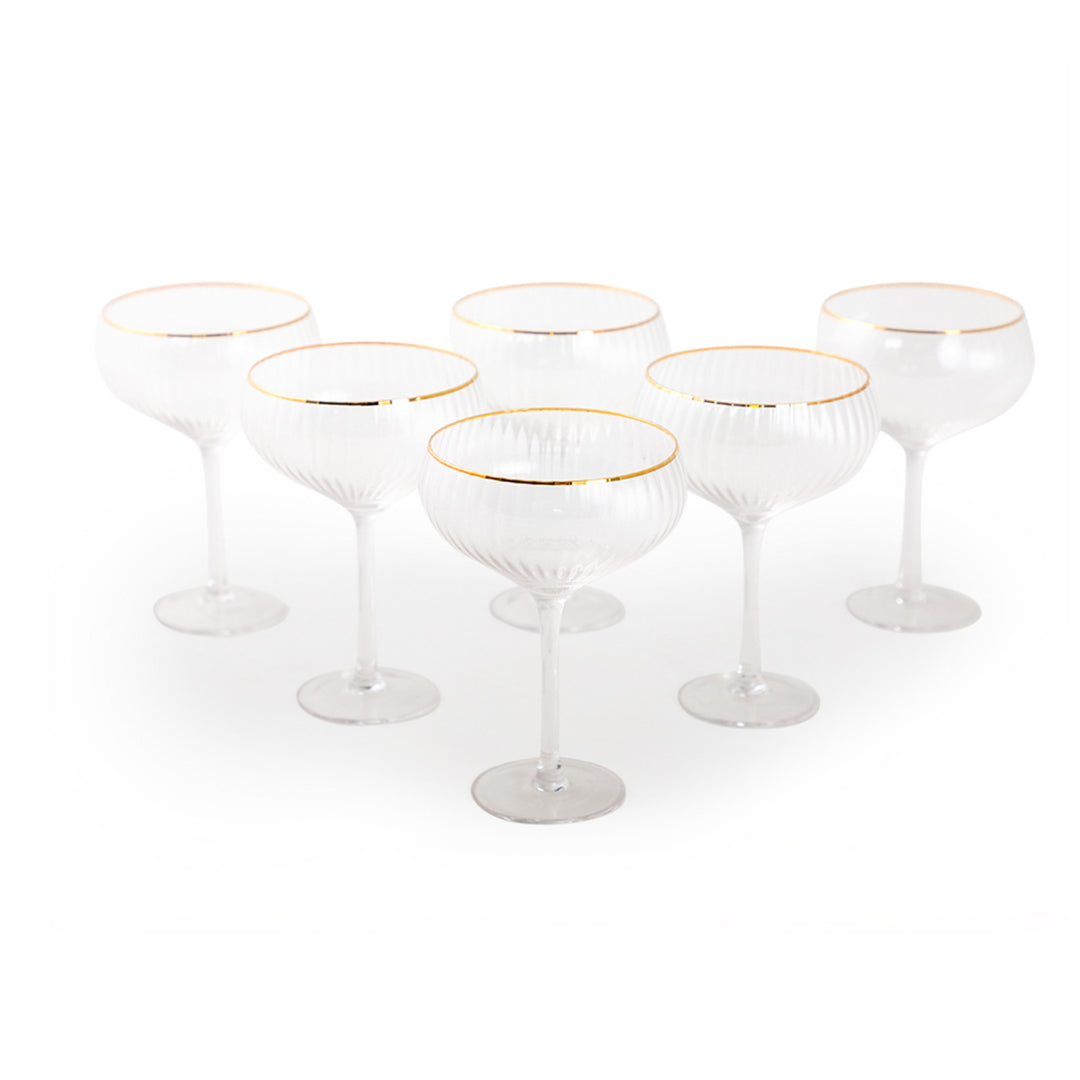 Russian Wine Glass Set Of 6 Pieces