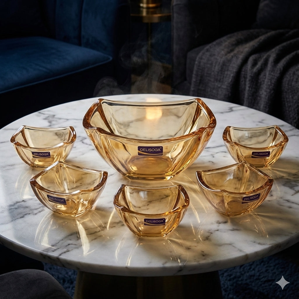 Set Of 7 PCS Fruit Bowls