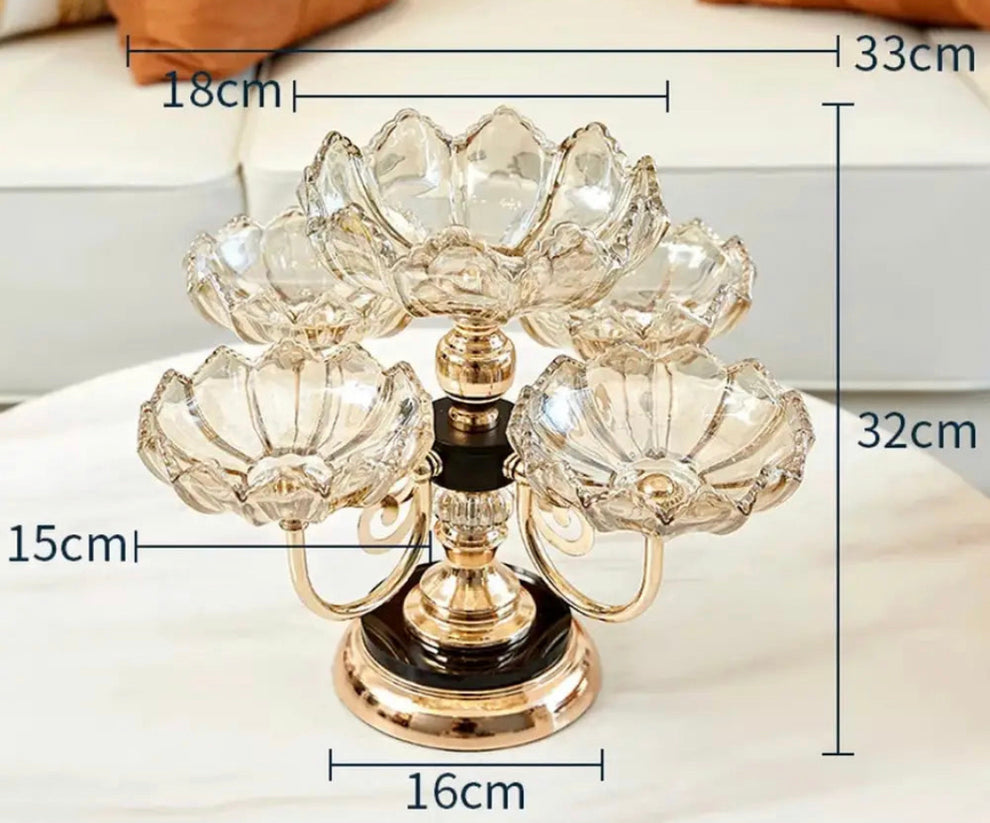 Dried Fruit, Chocolates, Fruits, Revolving Tray