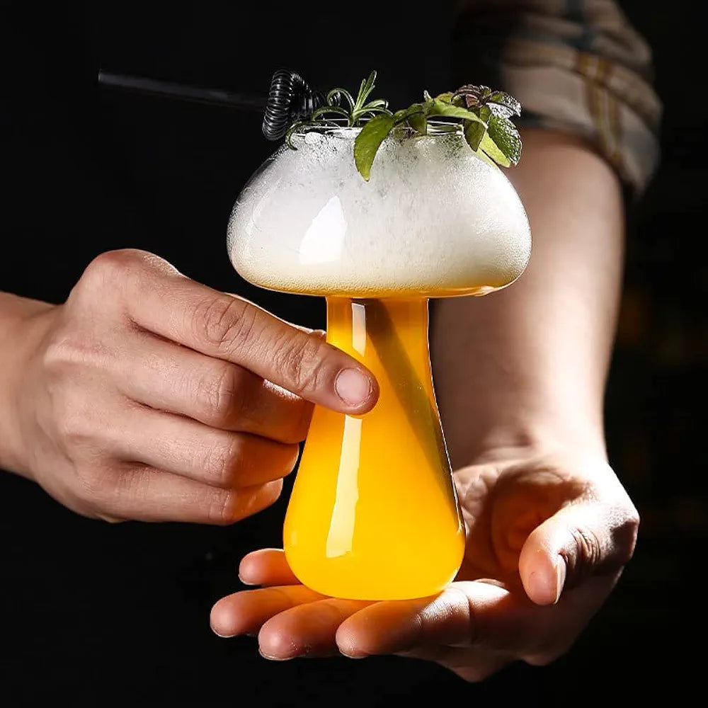 Mushroom Shape Cocktail Glass