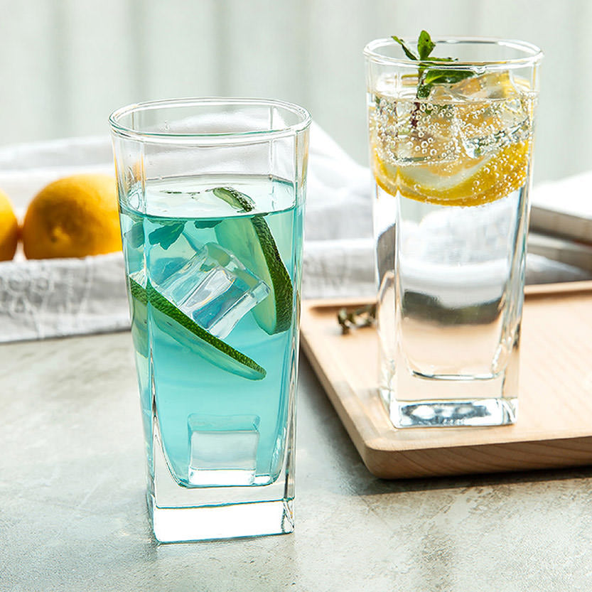 Soda, Lime, Juice, Cocktail Glass 315 ML 6 Piece Set