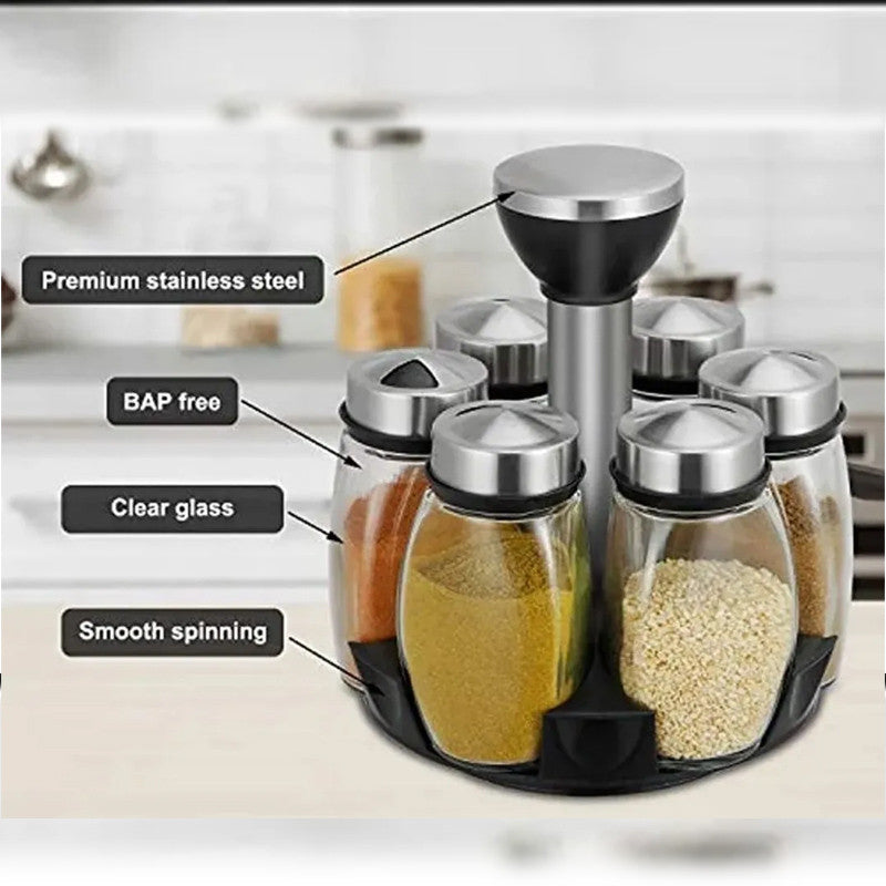 Spice Jar Set 6 Bottles