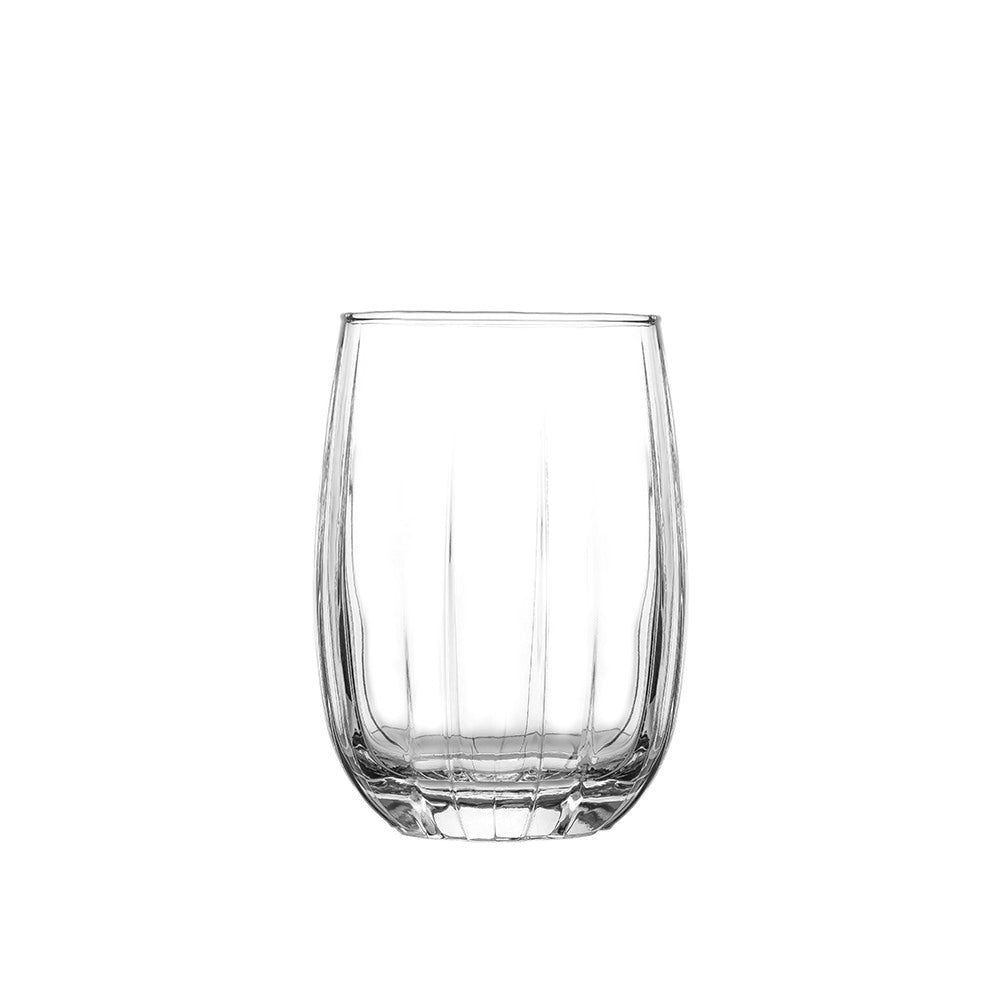 Transparent Clear Glass Set Of 6 Pieces 380ML