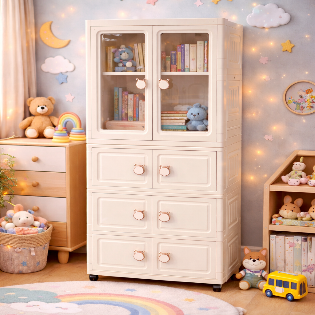 Kids Storage Cabinet