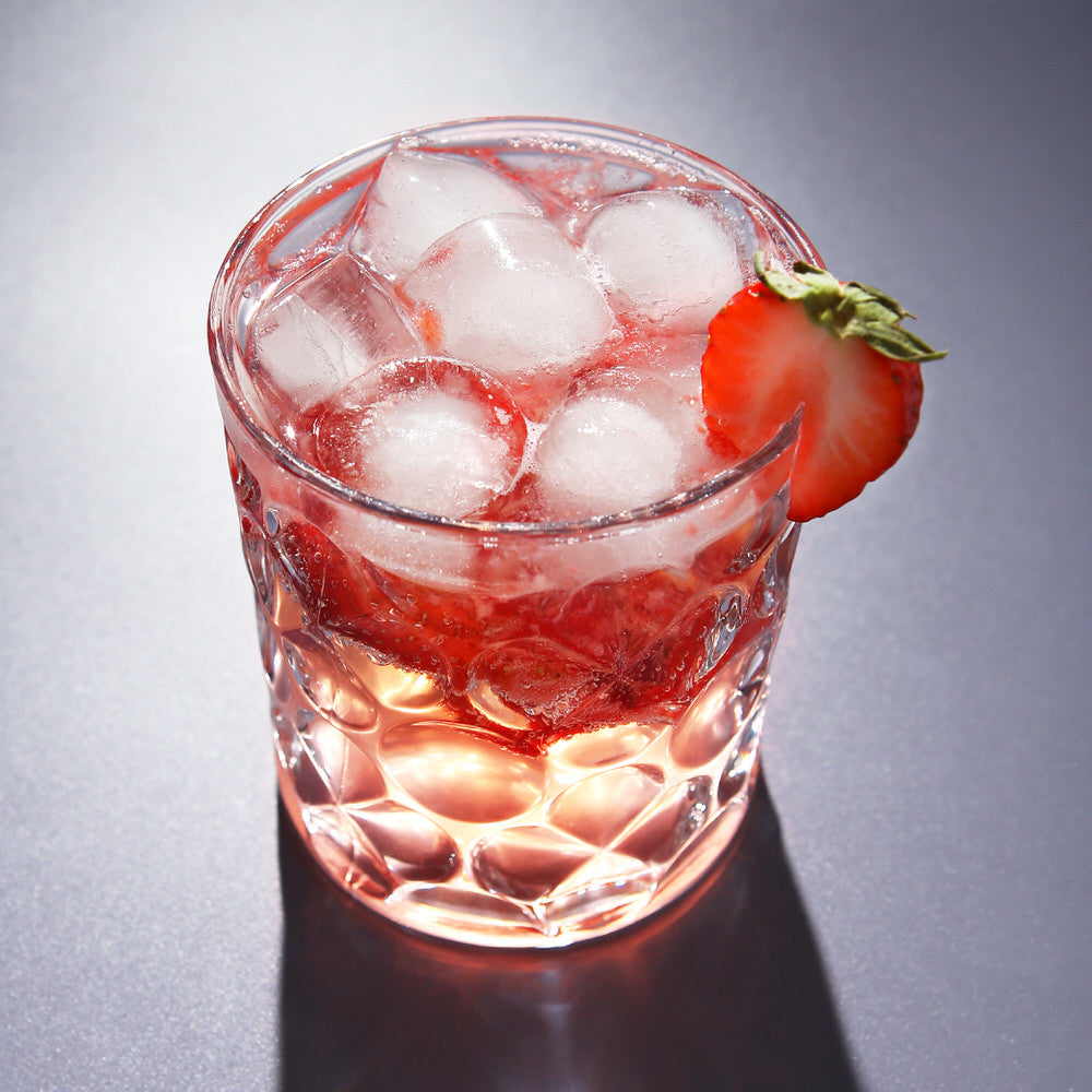 Textured Drinking Glass Set Of 6 Pieces 340ML