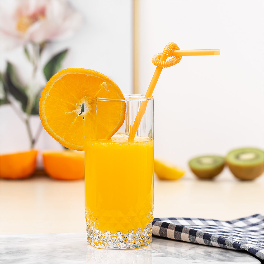 Glass Set Of 6 pieces for Juice, Cocktail, & other Beverages 330ML