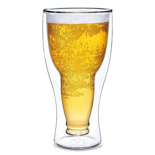 Double-Walled Bottle Glass