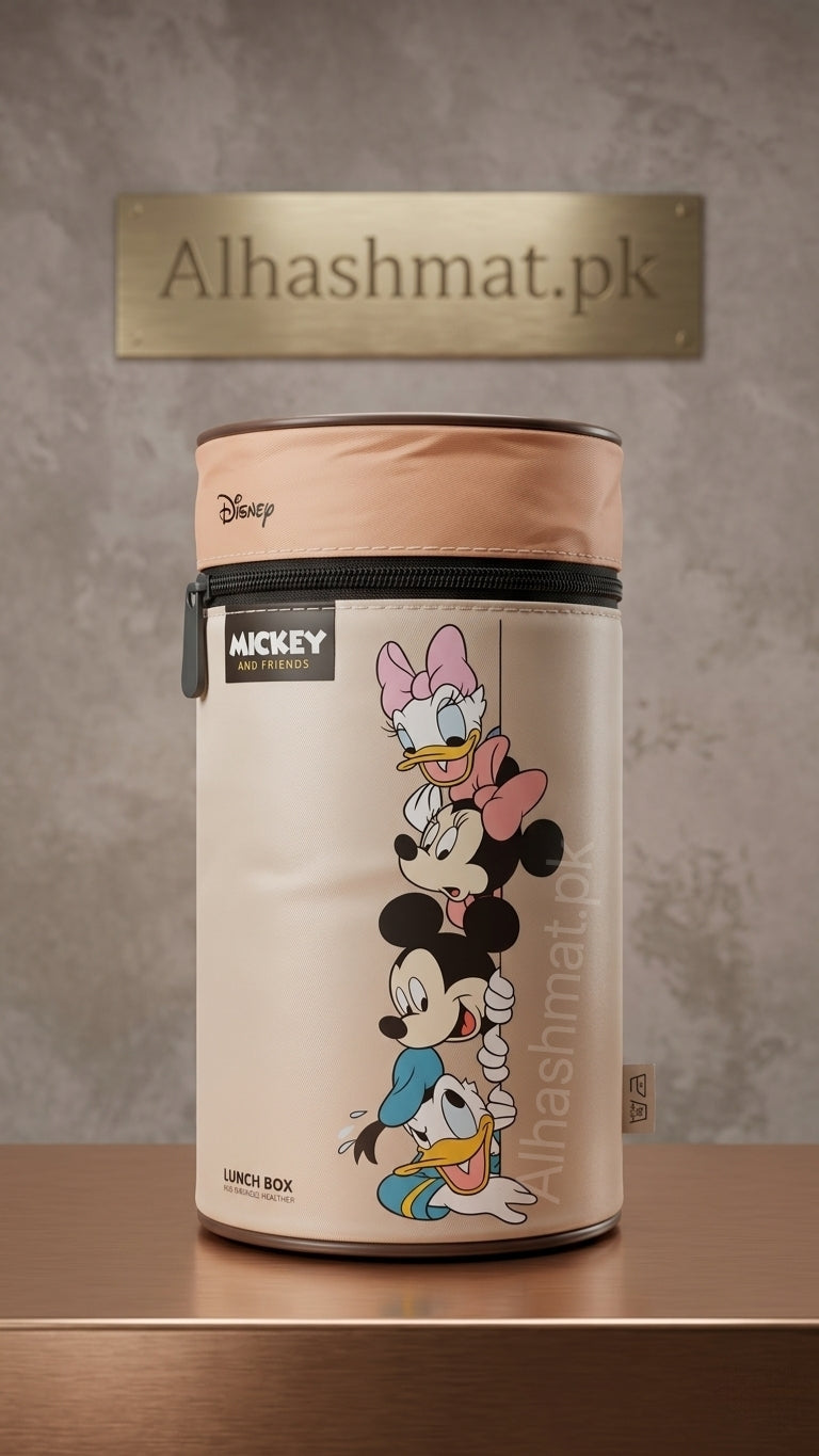 Disney Mickey & Friends Lunch Box Set with Insulated Carry Bag