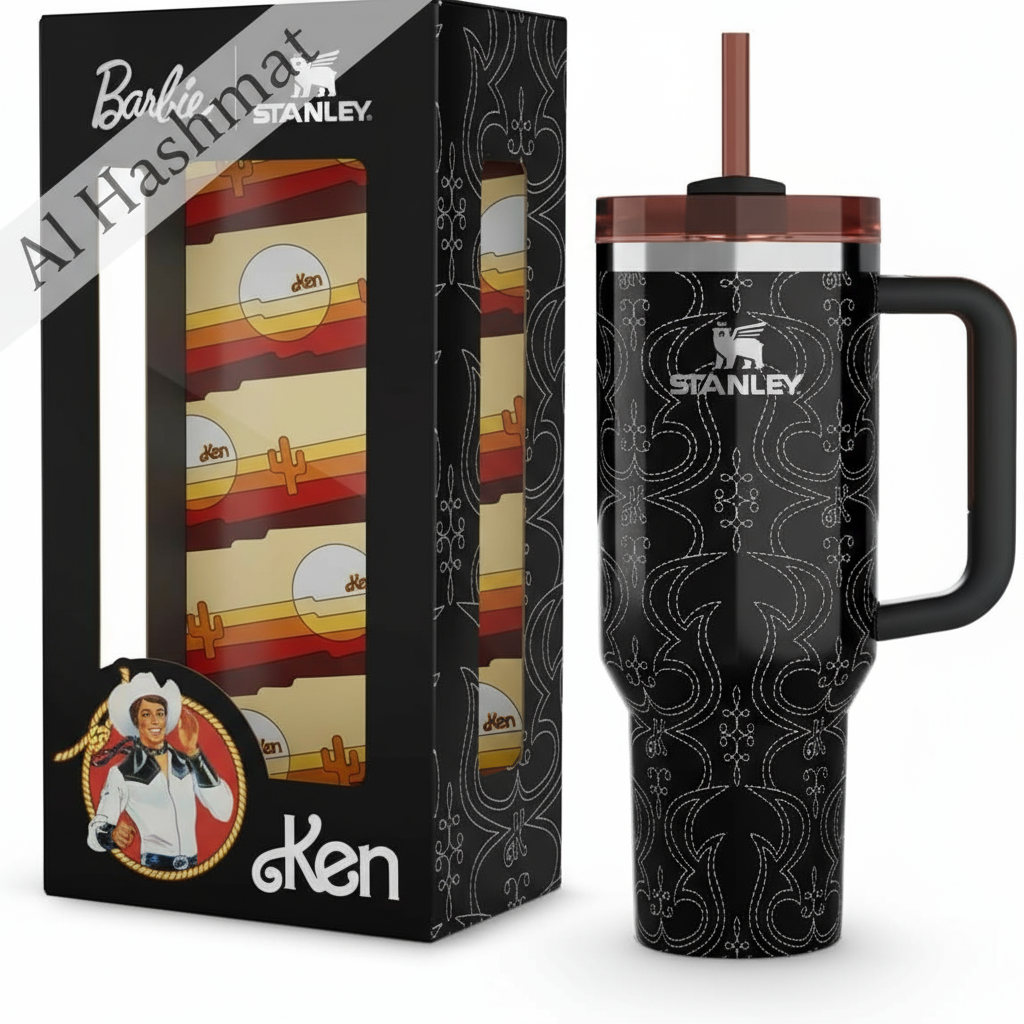 Stanley x Barbie '80s Western Ken Quencher.