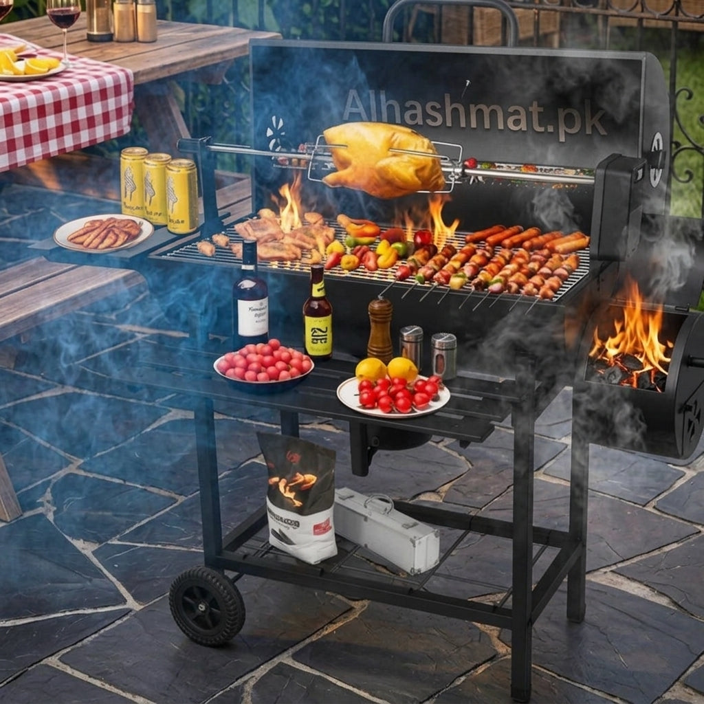 BBQ Grill Outdoor Cooking Station