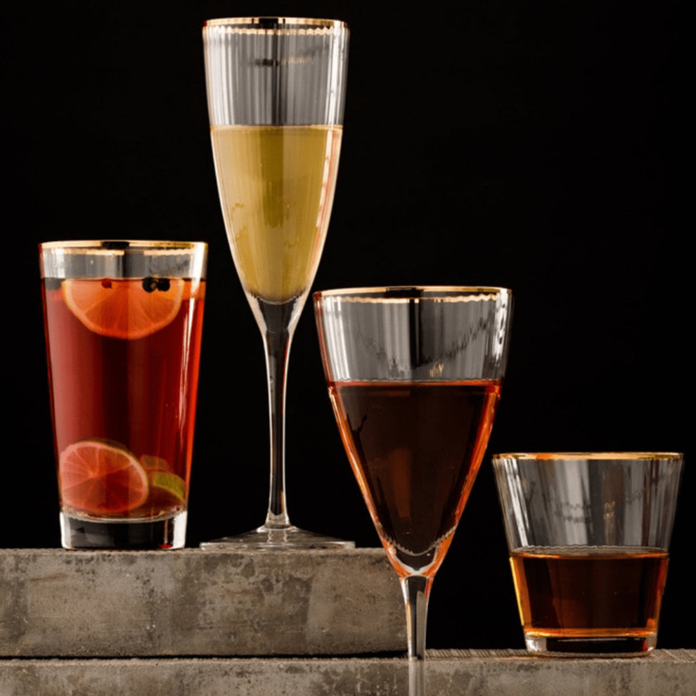 6 Pieces High Quality Russian Crystal Glass Set