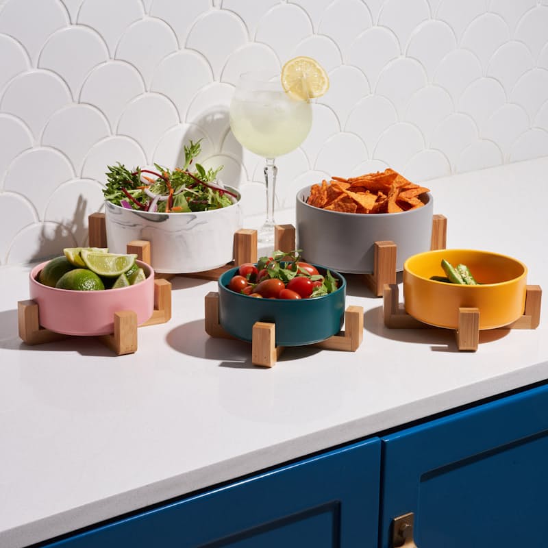 Salad, Snacks, Ceramic Food Bowl