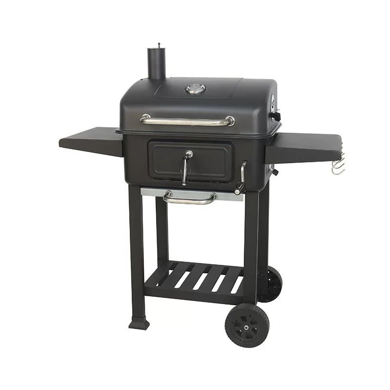 Outdoor BBQ Offset Smoker Grill