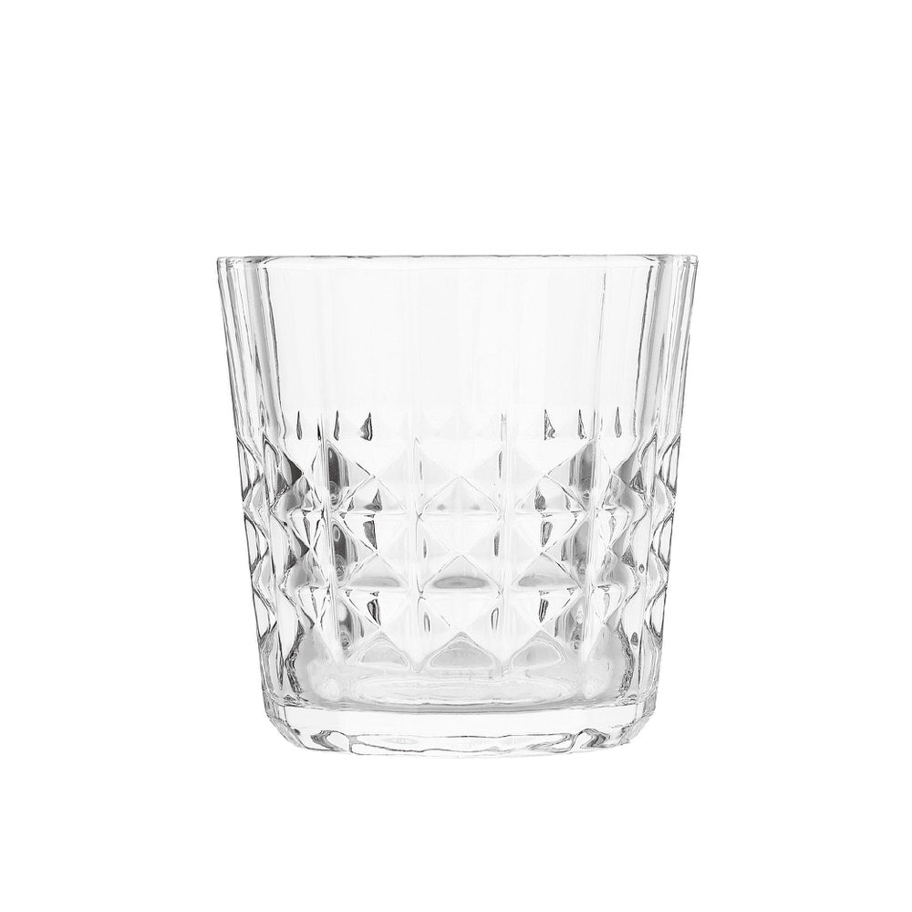 Textured Drinking Glass Set Of 6 Pieces 340ML