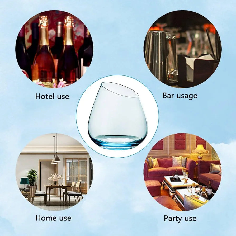 Luxurious Wine Glass Set Of 6 Pieces