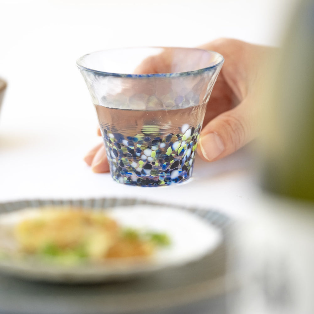 Transparent Double-walled dried flowers glasses (Multicolor)